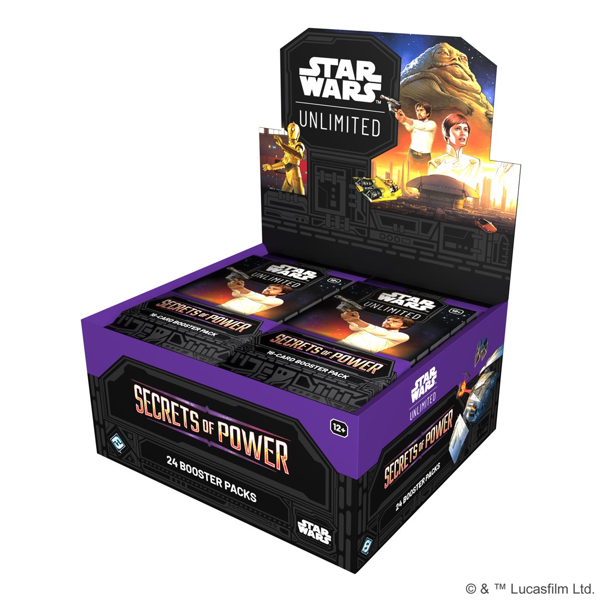 Star Wars: Unlimited - Secrets of Power Booster Display (24 Packs)