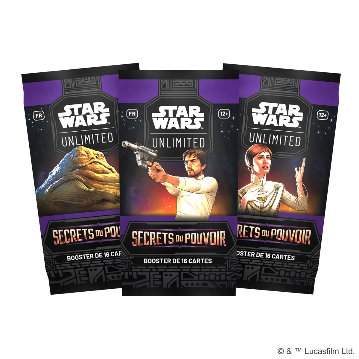 Star Wars: Unlimited - Secrets of Power (Secrets du Pouvoir) Booster Display (24 Packs) - French Edition