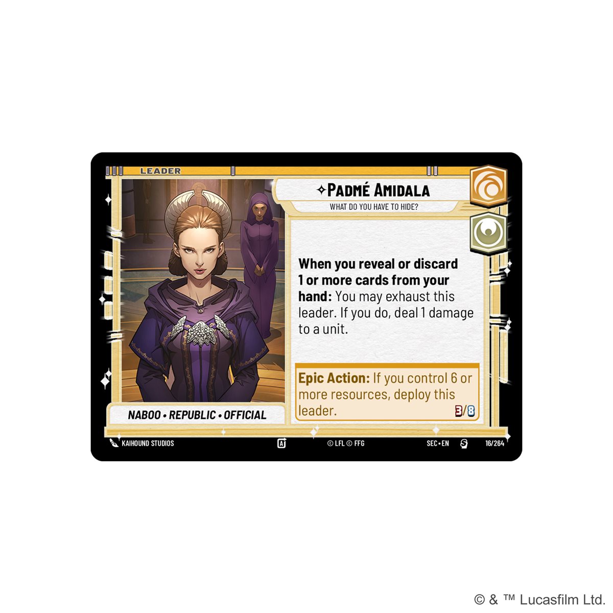 Star Wars: Unlimited - Secrets of Power Spotlight Deck Display (6 Decks)
