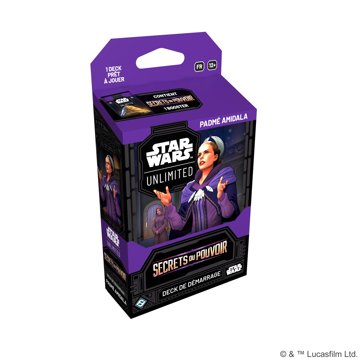 Star Wars: Unlimited - Secrets of Power (Secrets du Pouvoir) Spotlight Deck Display (6 Decks) - French Edition