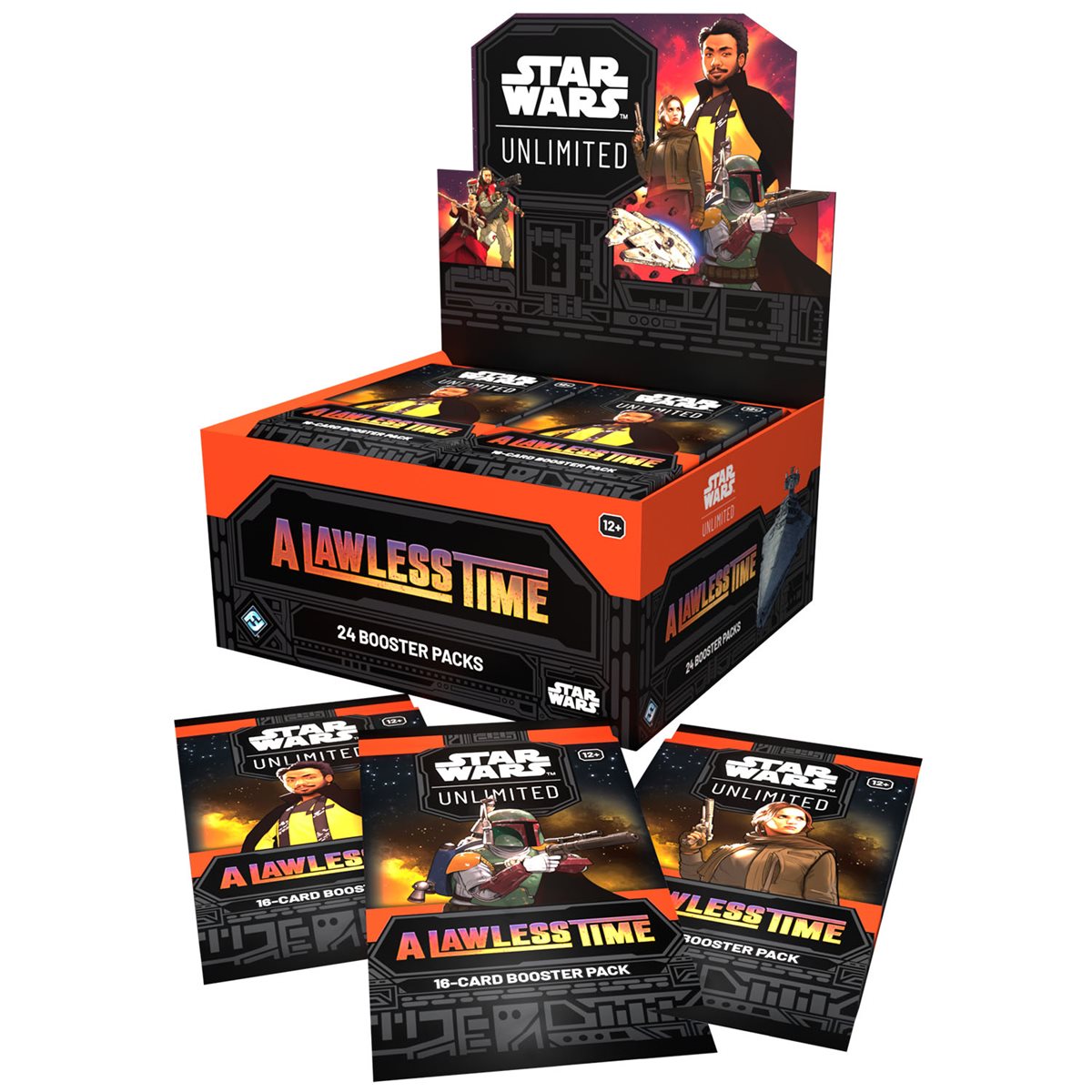 Star Wars: Unlimited - A Lawless Time Booster Display (24 Packs)