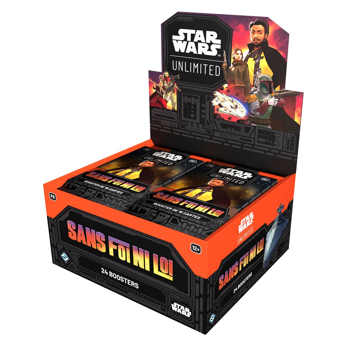 Star Wars: Unlimited - A Lawless Time (Sans Foi Ni Loi) Booster Display (24 Packs) - French Edition
