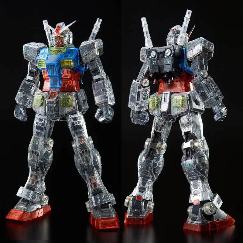 P-Bandai PG Unleashed 1/60 Clear Color Body for RX-78-2 Gundam (MS body not included)