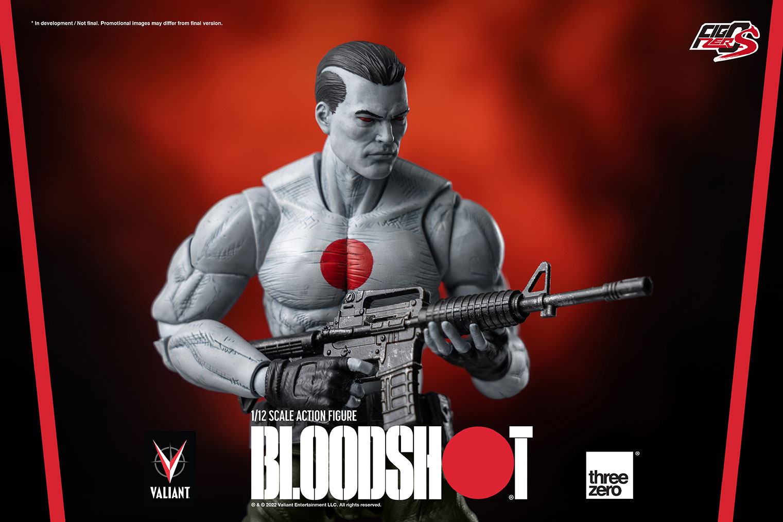 threezero VALIANT - FigZero S 1/12 Bloodshot | 04895250801998