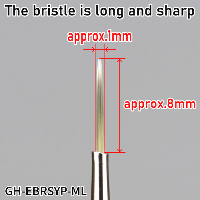 GodHand GodHand - Brushwork SHORTGRIP Point Brush L | 4562349874385