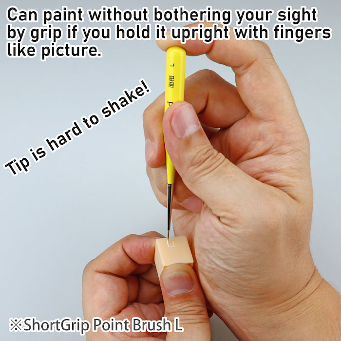 GodHand GodHand - Brushwork ShortGrip Sharp Point Fine | 4562349874361