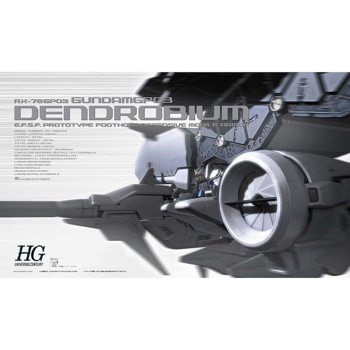HGUC 1/144 #28 GP03D Dendrobium | 4573102661340