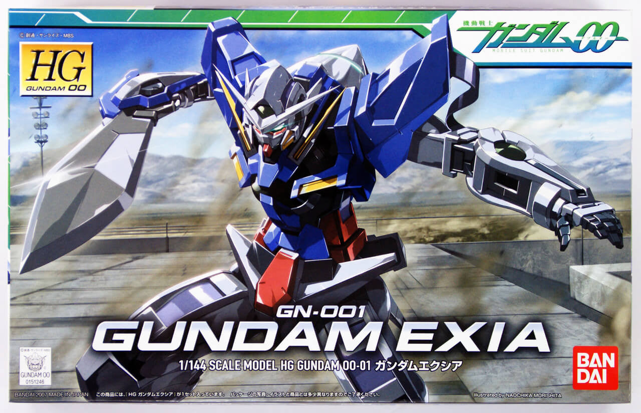 HG 1/144 #01 Gundam Exia | 4573102579270