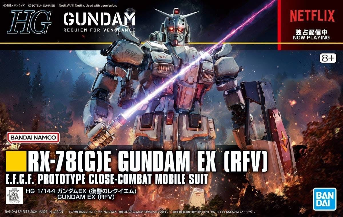 HG 1/144 GUNDAM EX (RFV) | 4573102667014