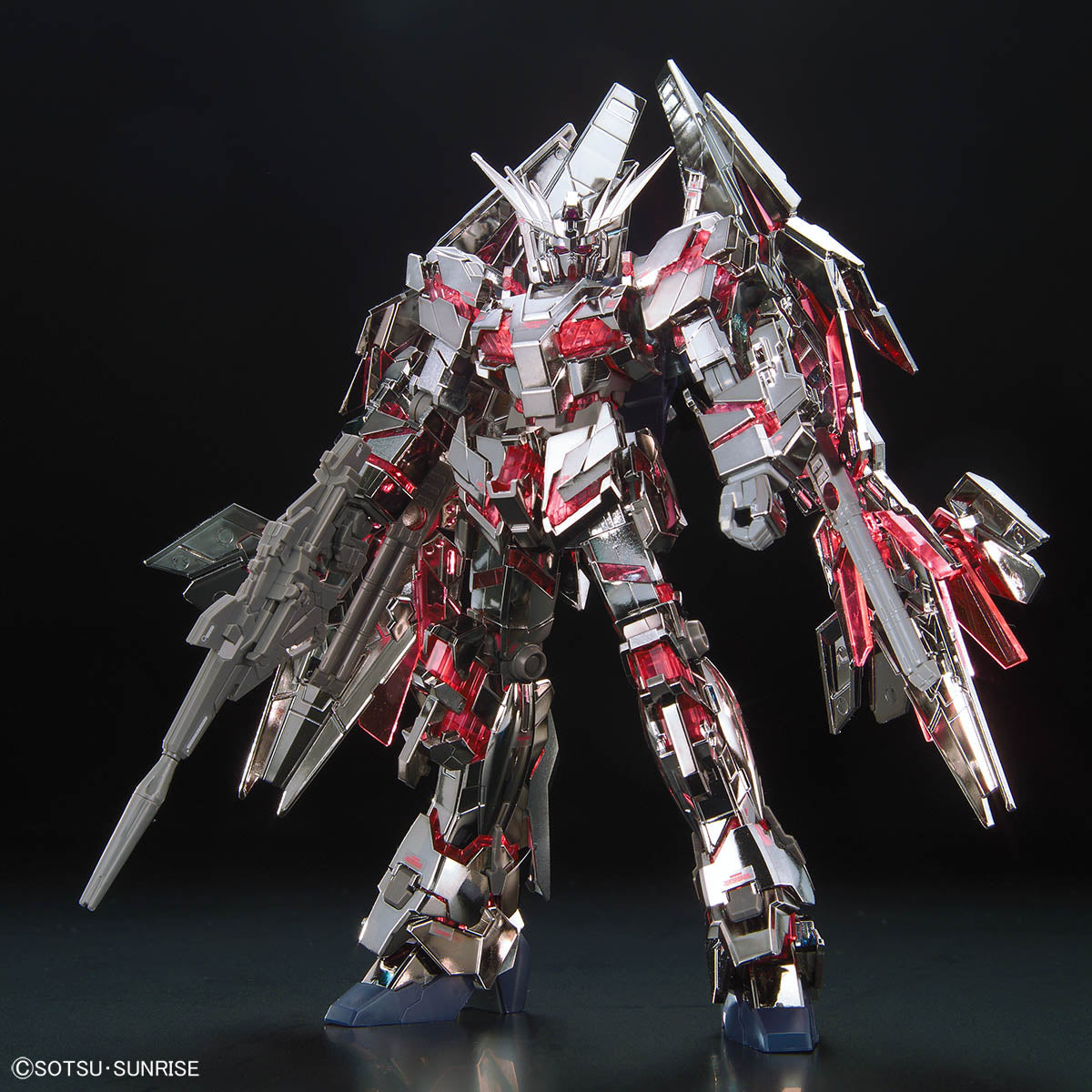 HG 1/144 The Gundam Base Limited Unicorn Gundam 03 Phenex (Destroy Mode) Gold & Silver Coating Set
