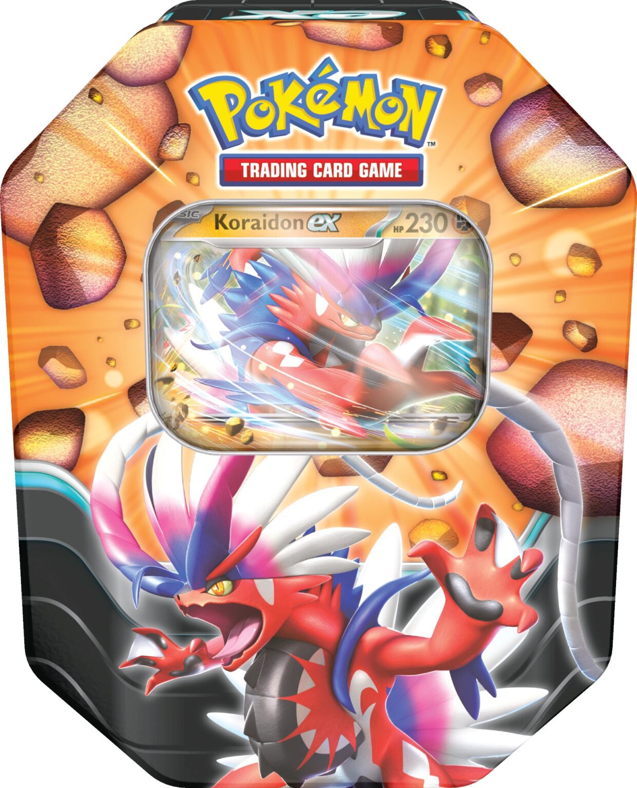 POKEMON FRENCH SLASHING LEGENDS TIN | 196214108806
