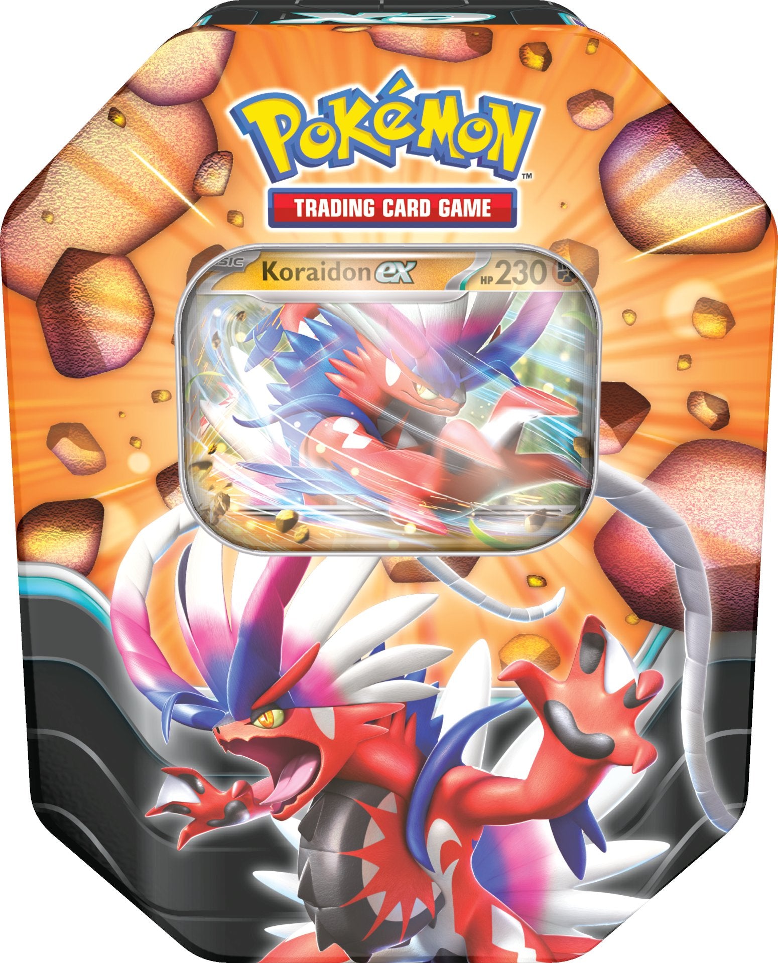 POKEMON FRENCH SLASHING LEGENDS TIN | 196214108806