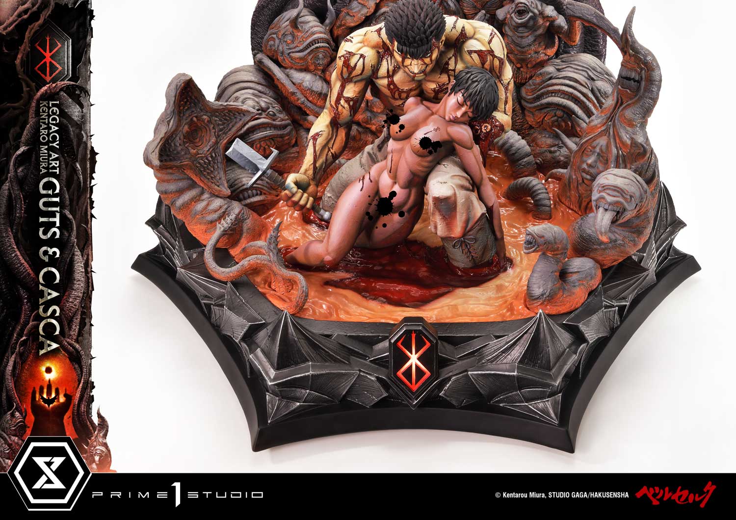 Legacy Art "Kentaro Miura" Berserk Guts & Casca Bonus Version