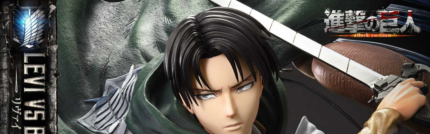 Levi vs Beast Titan Banner