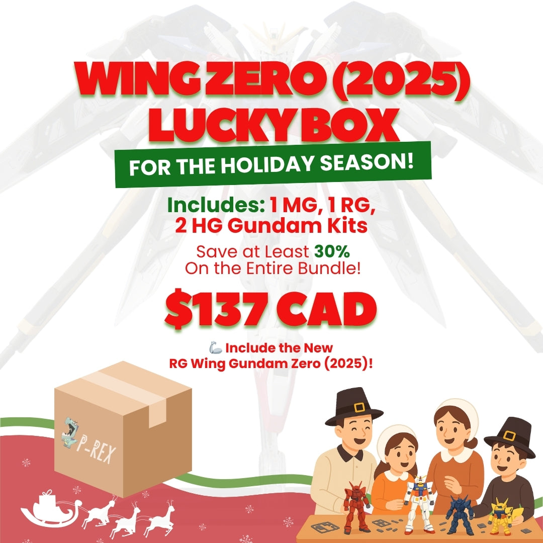 Wing Zero Gundam (2025)+1 MG+ 2 HG Lucky Box