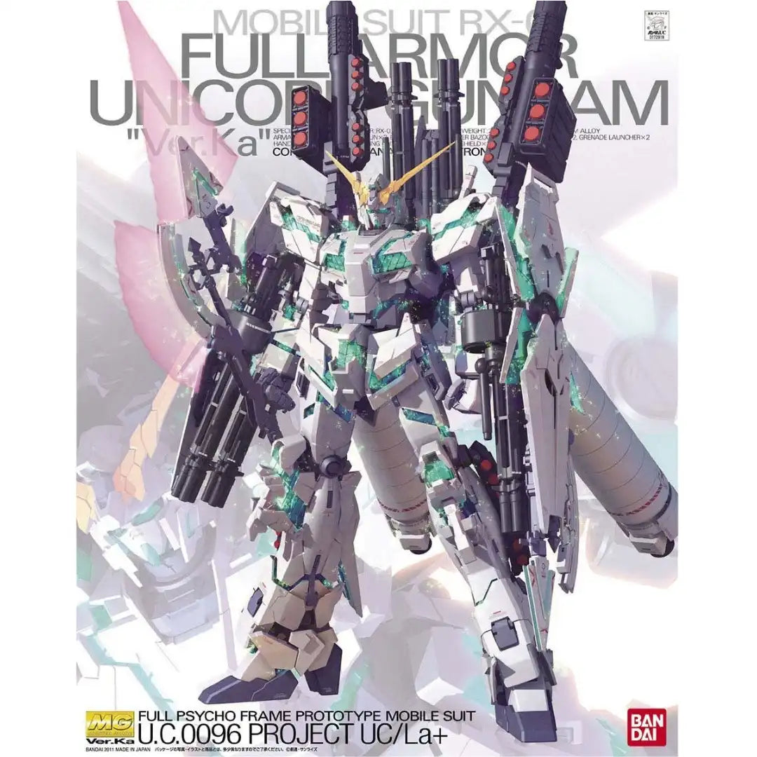 MG 1/100 RX-0 Full Armor Unicorn Gundam Ver.Ka | 4573102615893