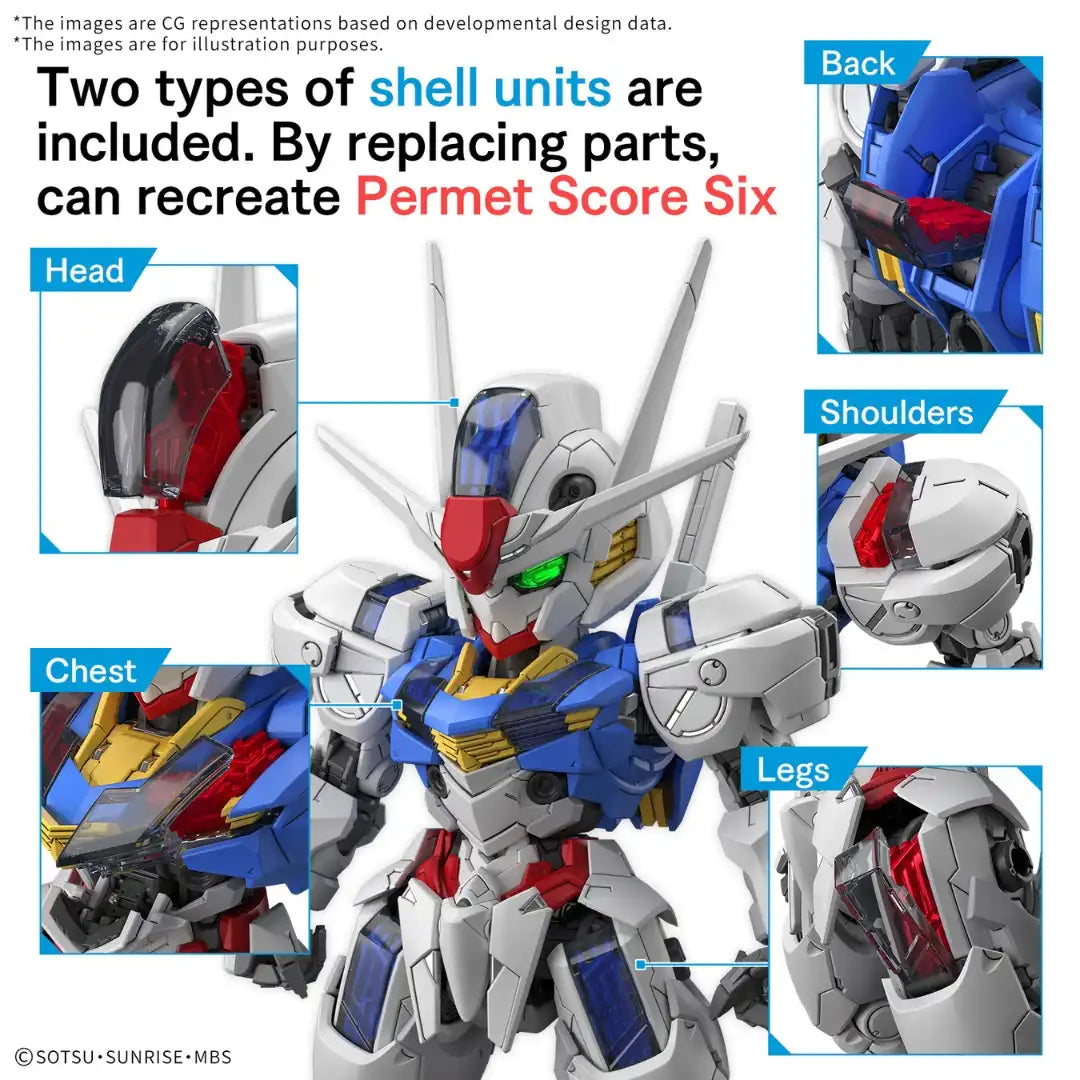 MGSD GUNDAM AERIAL | 4573102688460