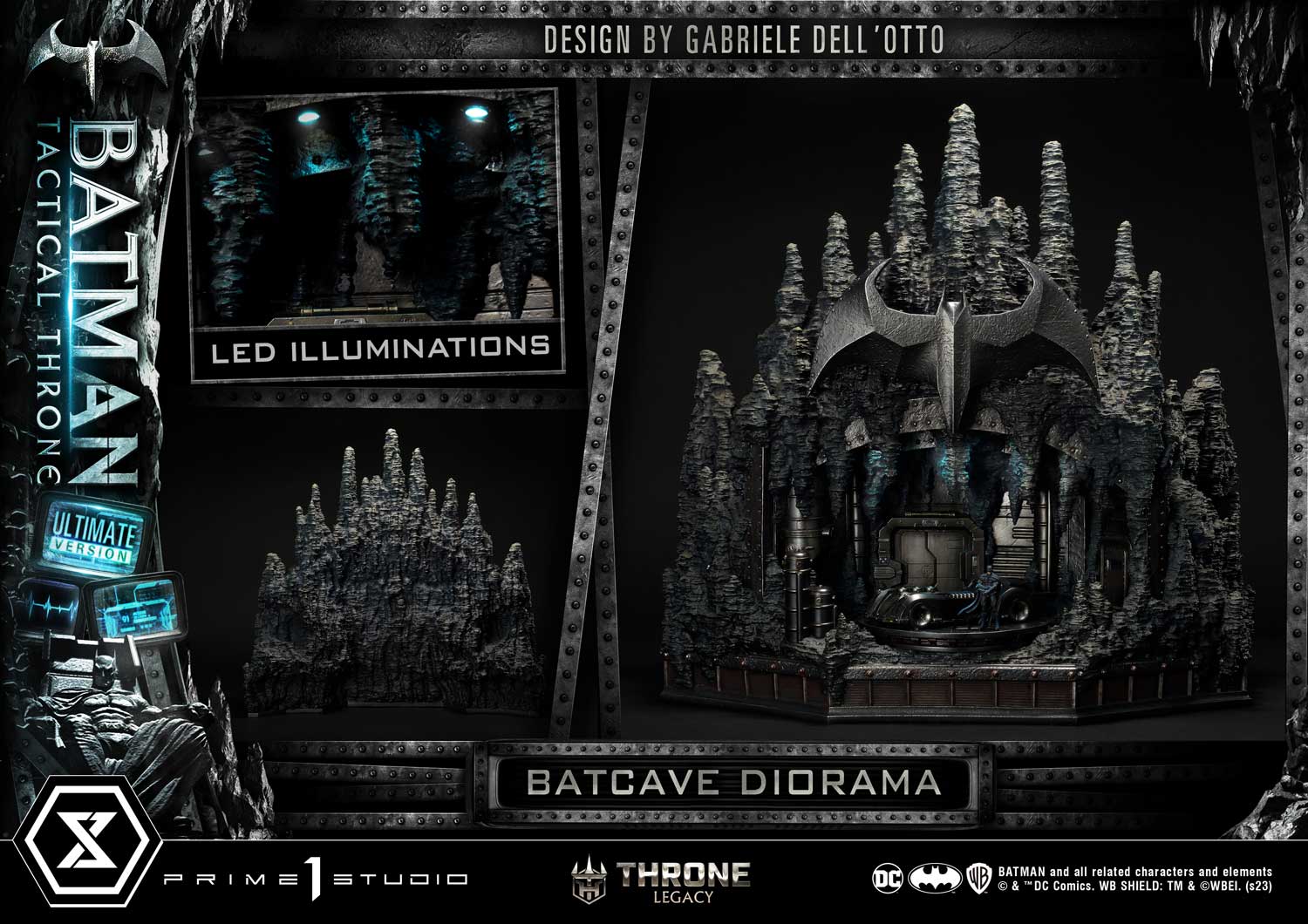 Throne Legacy Batman (Comics) Batman Tactical Throne "Design by Gabriele Dell'Otto" Ultimate Bonus Version