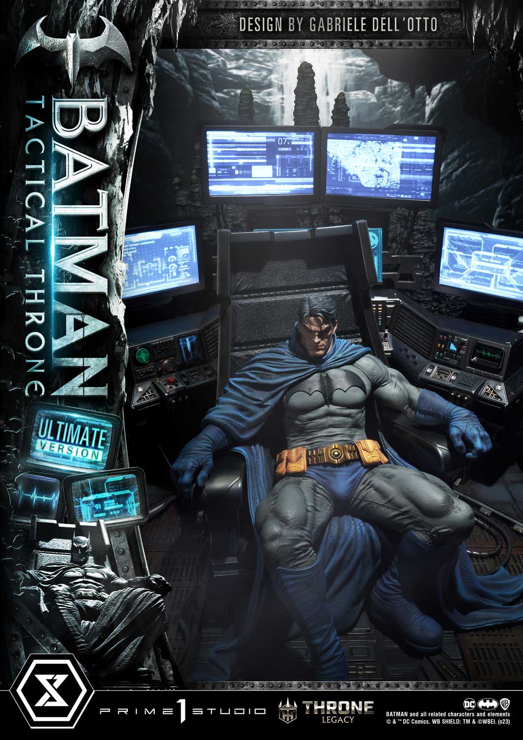 Throne Legacy Batman (Comics) Batman Tactical Throne "Design by Gabriele Dell'Otto" Ultimate Bonus Version