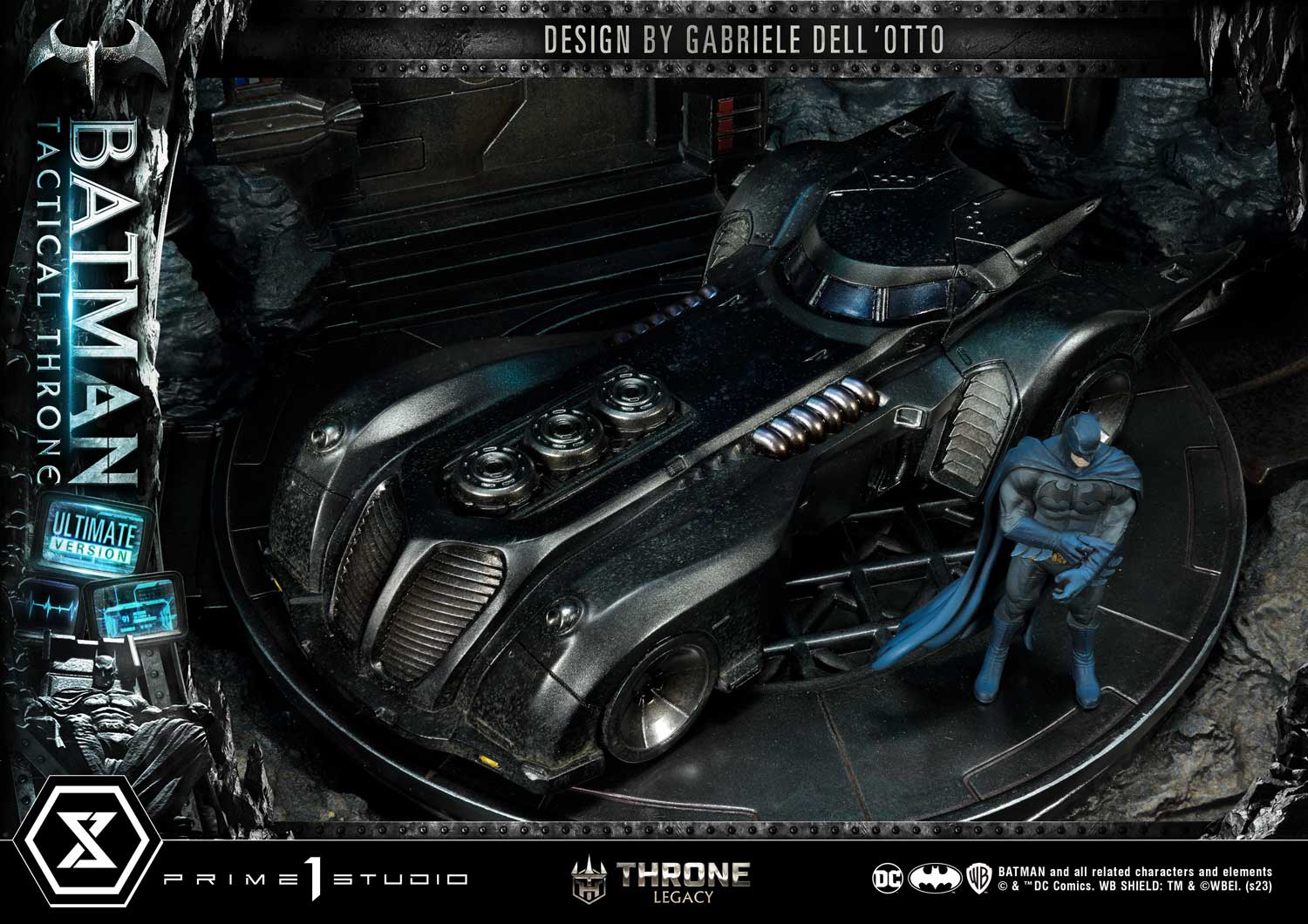 Throne Legacy Batman (Comics) Batman Tactical Throne "Design by Gabriele Dell'Otto" Ultimate Bonus Version