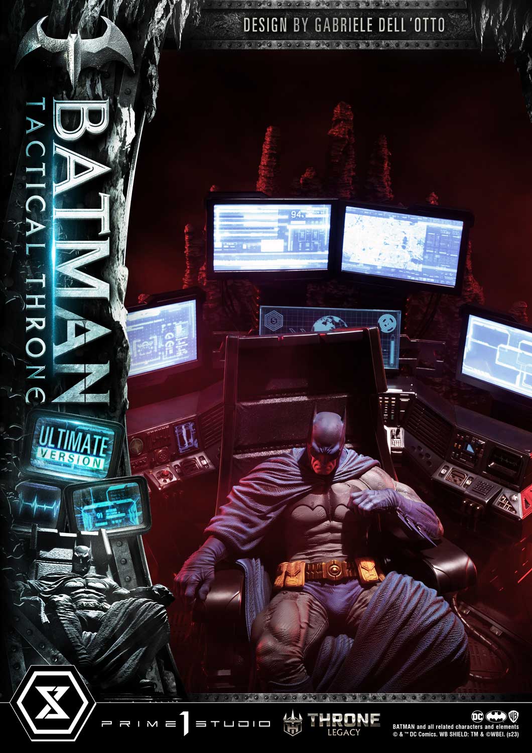 Throne Legacy Batman (Comics) Batman Tactical Throne "Design by Gabriele Dell'Otto" Ultimate Bonus Version