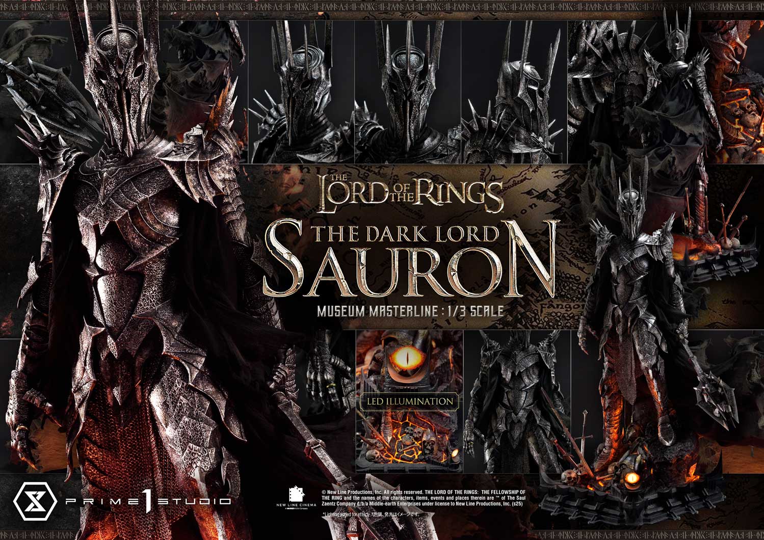 Museum Masterline The Lord of the Rings (Film) The Dark Lord Sauron