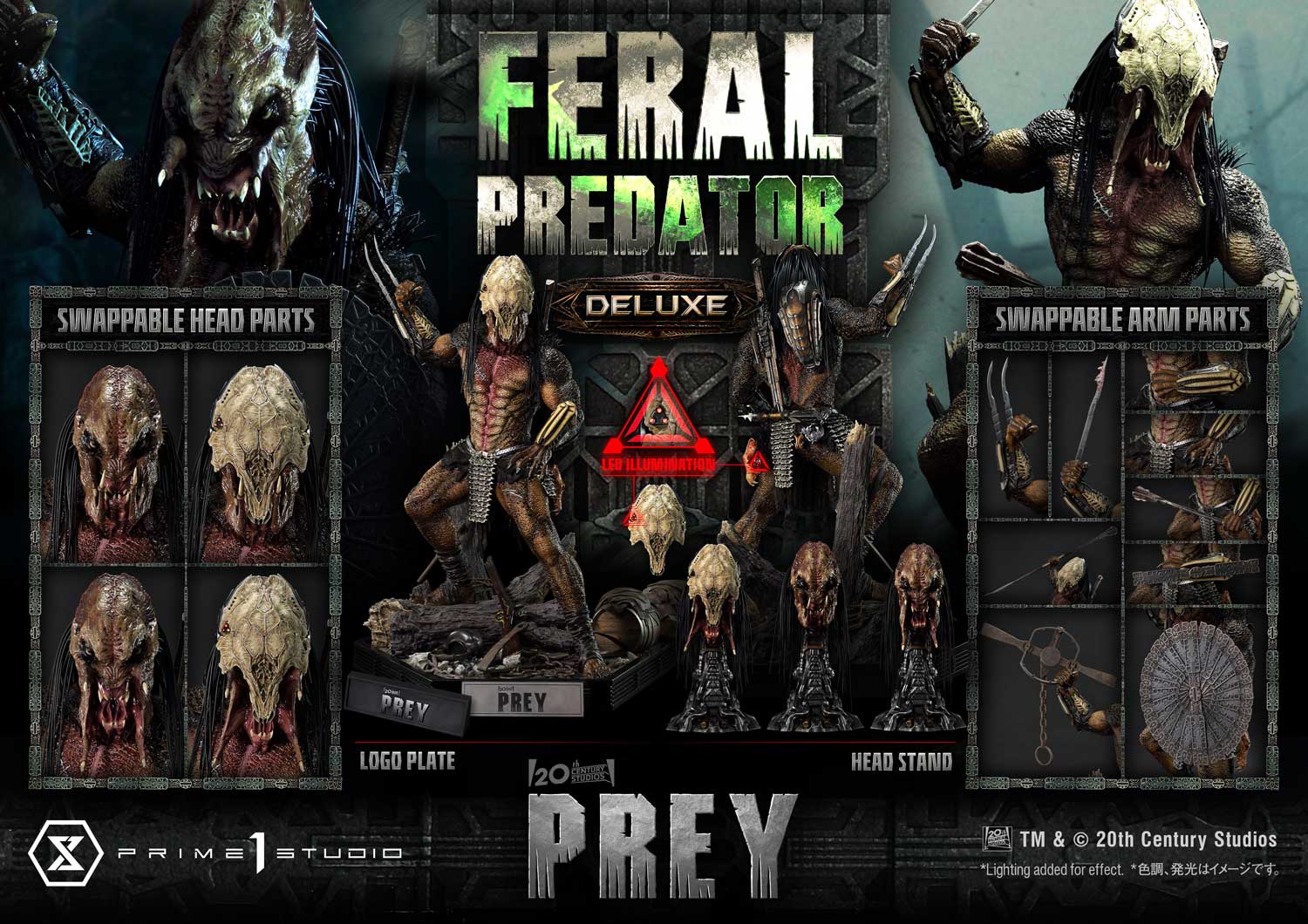 Museum Masterline Prey Feral Predator DX Bonus Version