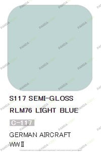 Mr Hobby Mr Color Spray - S117 RLM76 Light Blue (Semi-Gloss/Aircraft) | 4973028835946