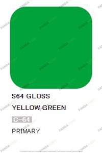 Mr Hobby Mr Color Spray - S64 Yellow Green (Gloss/Primary) | 4973028928471