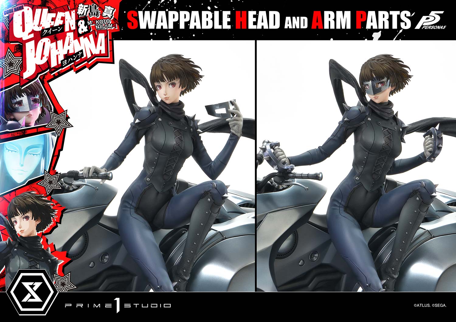 Premium Masterline Persona 5 Makoto Niijima "Queen" & Johanna