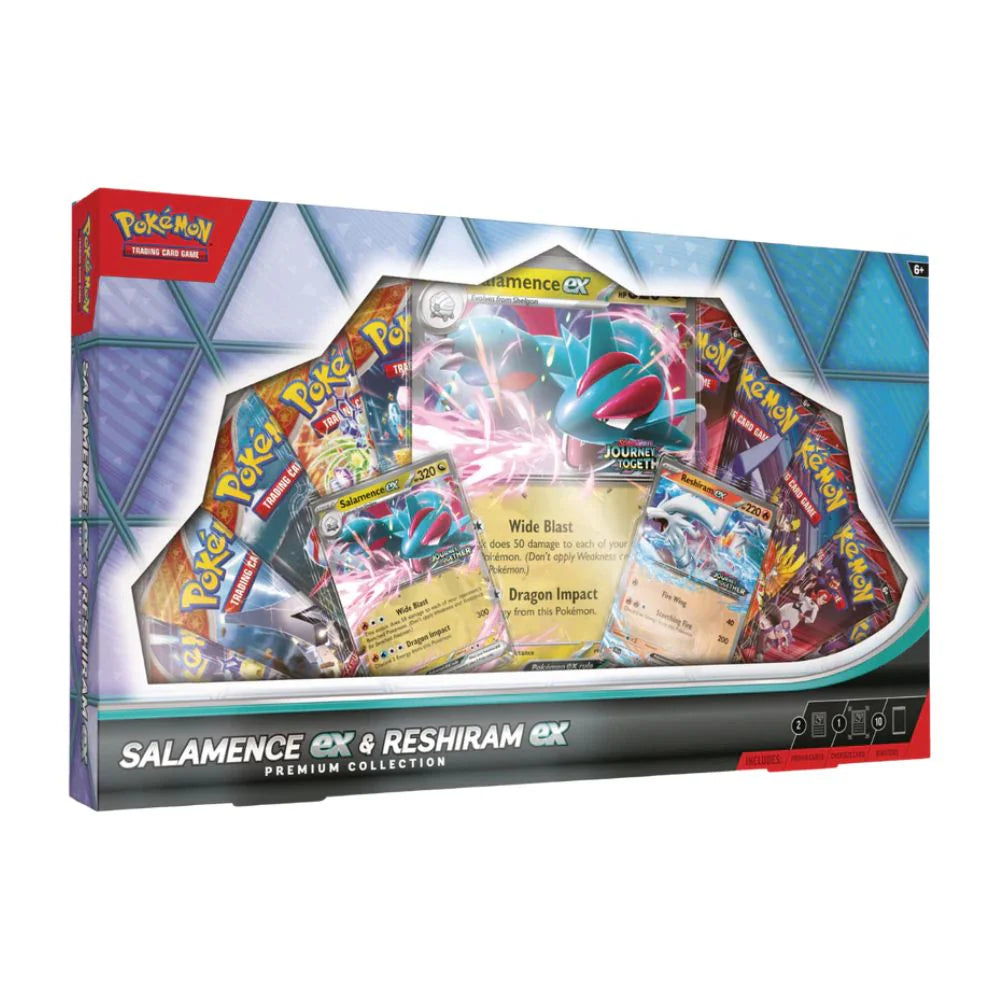POKEMON SALAMENCE EX/RESHIRAM EX PREMIUM COLLECTION