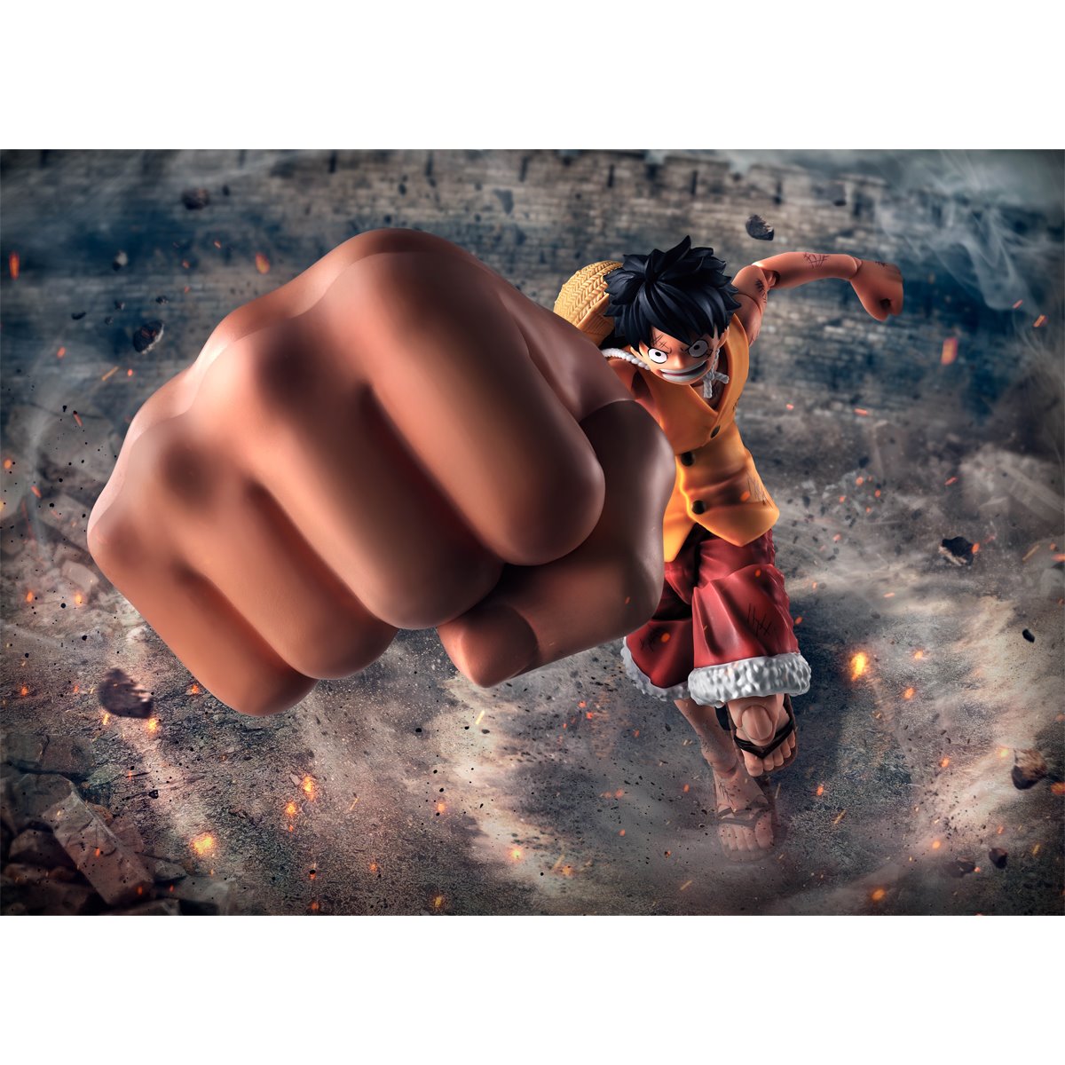 (PRE-ORDER) MONKEY.D.LUFFY -MARINEFORD- “GEAR THREE” OPTION PARTS SET