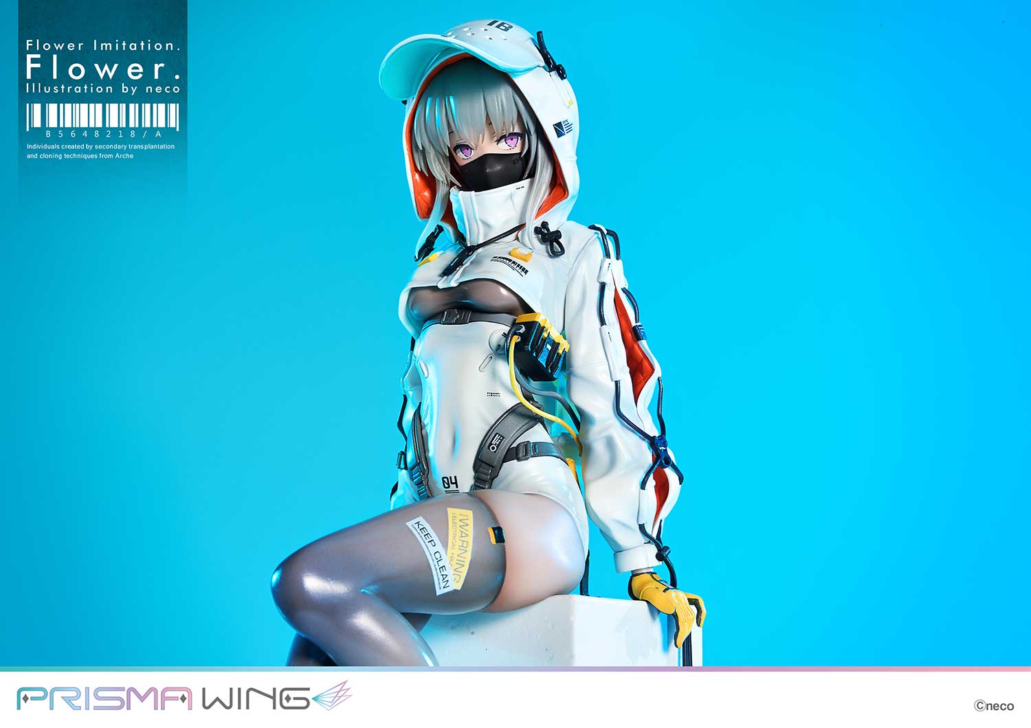 PRISMA WING Flower Imitation. Flower. Illustration by neco 1/7 Scale Pre-Painted Figure