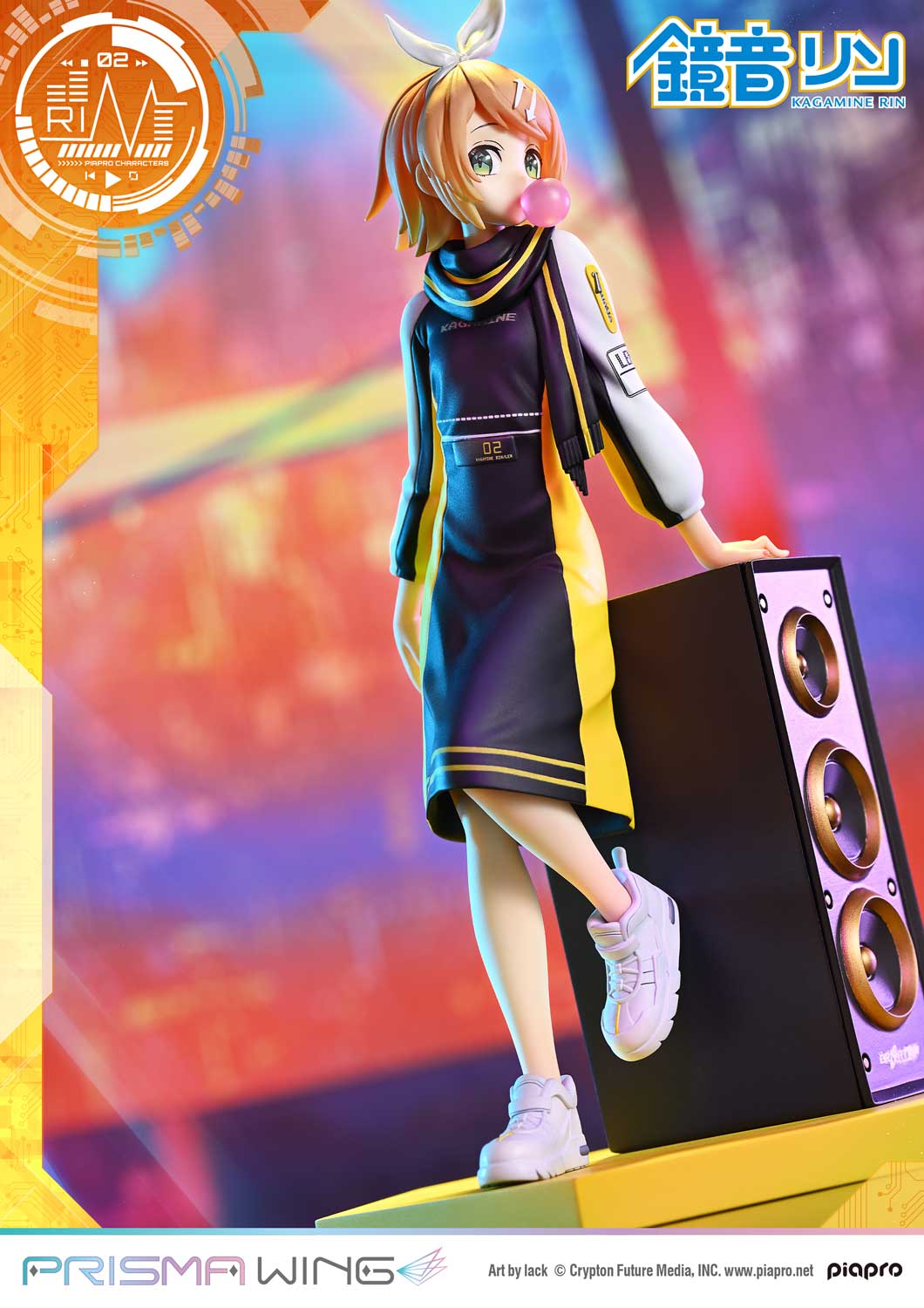 PRISMA WING Piapro Characters Kagamine Rin "Art by lack" 1/7 Scale Pre-Painted Figure