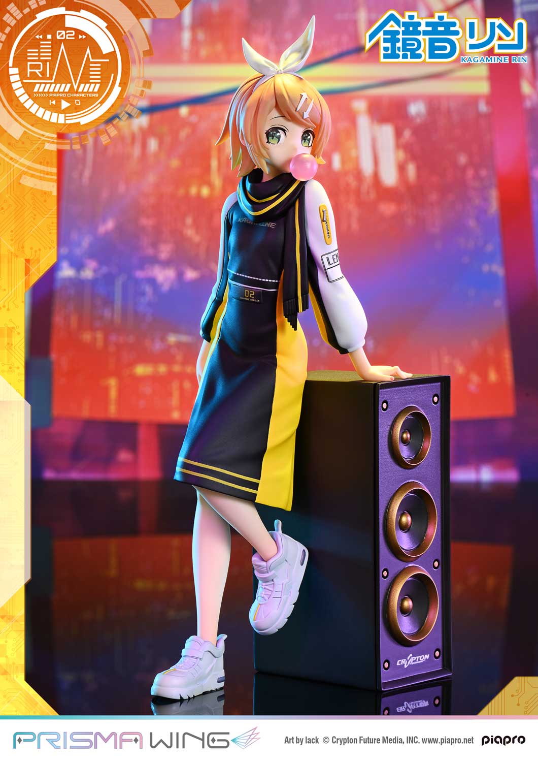 PRISMA WING Piapro Characters Kagamine Rin "Art by lack" 1/7 Scale Pre-Painted Figure