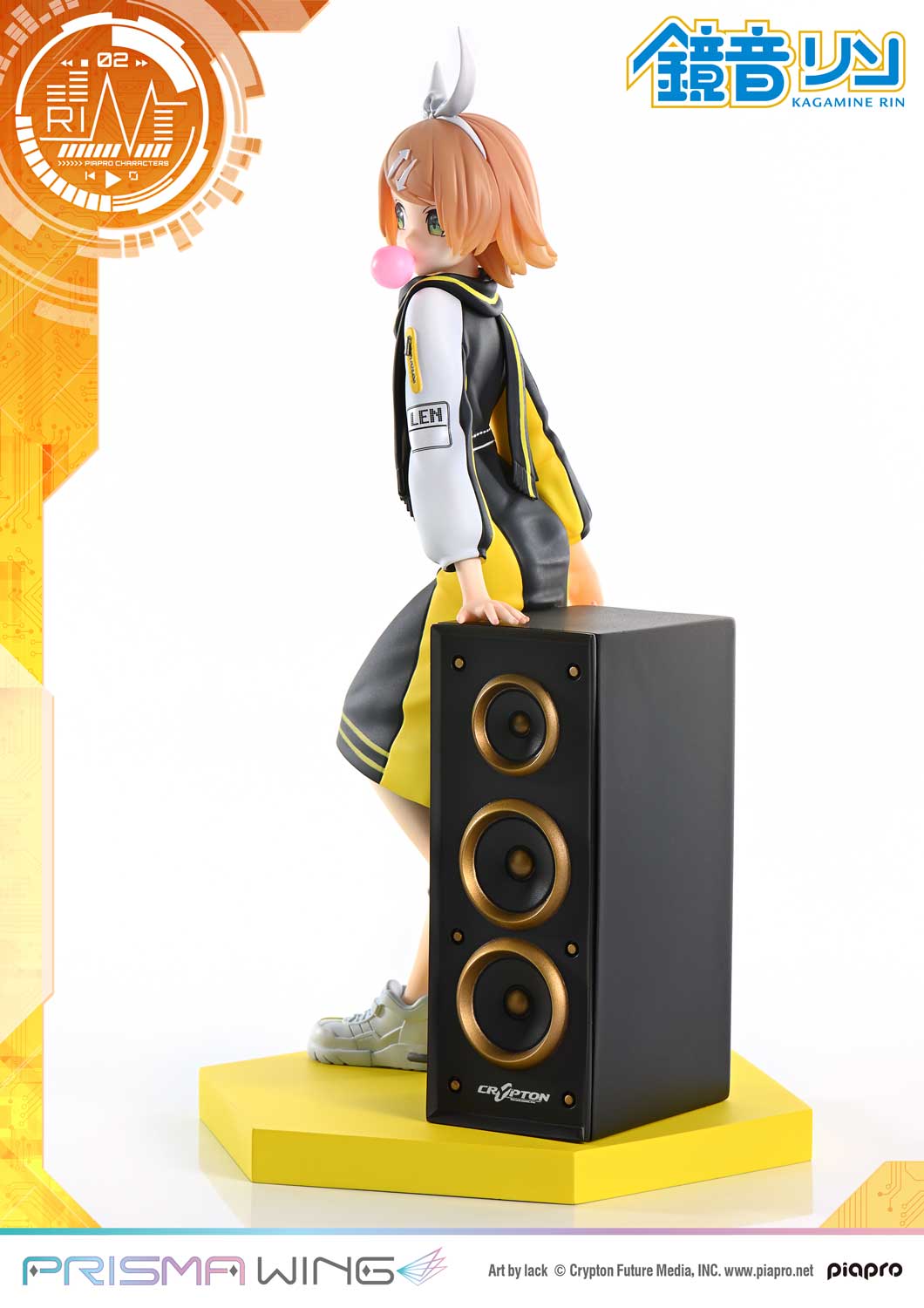 PRISMA WING Piapro Characters Kagamine Rin "Art by lack" 1/7 Scale Pre-Painted Figure