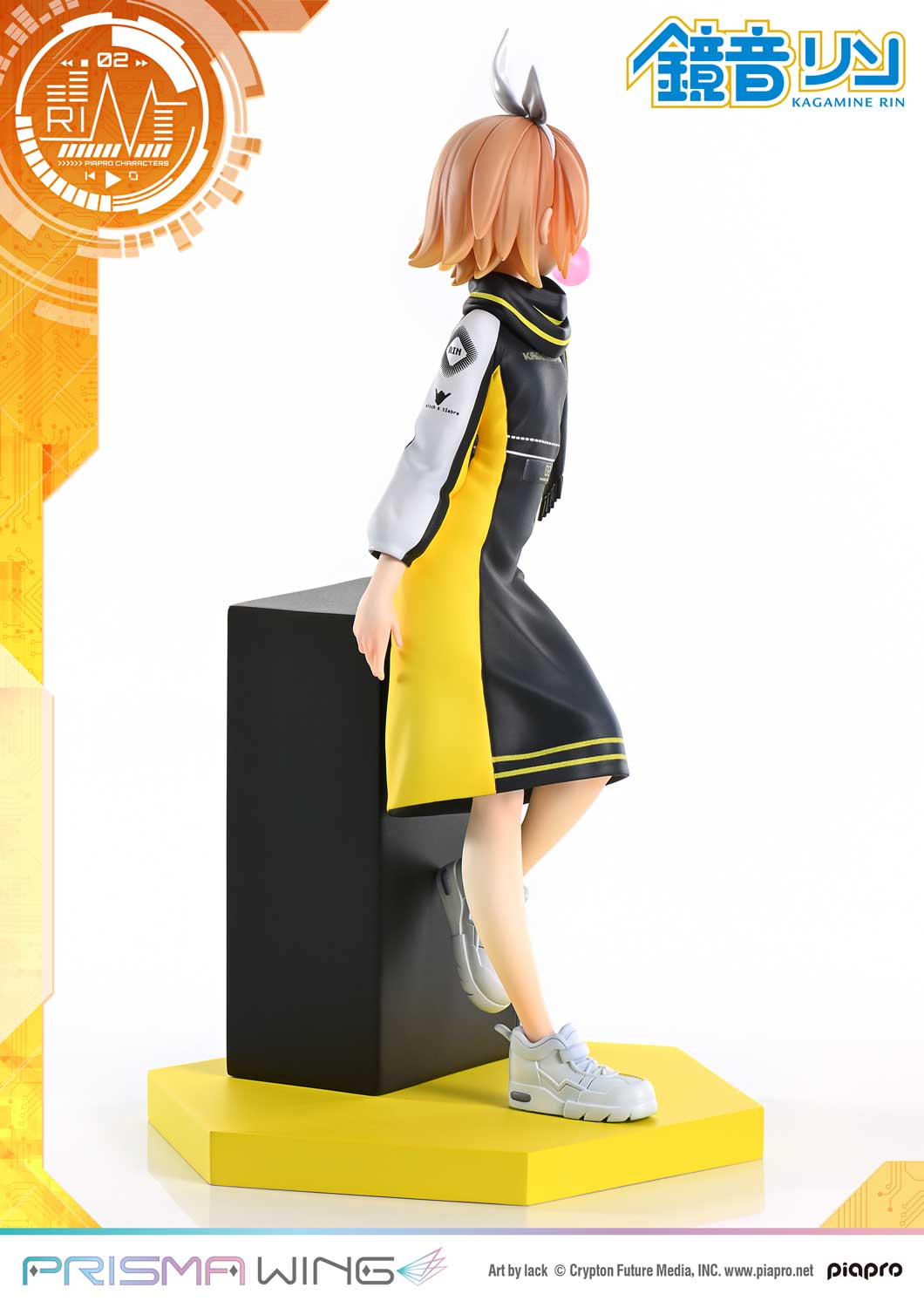 PRISMA WING Piapro Characters Kagamine Rin "Art by lack" 1/7 Scale Pre-Painted Figure
