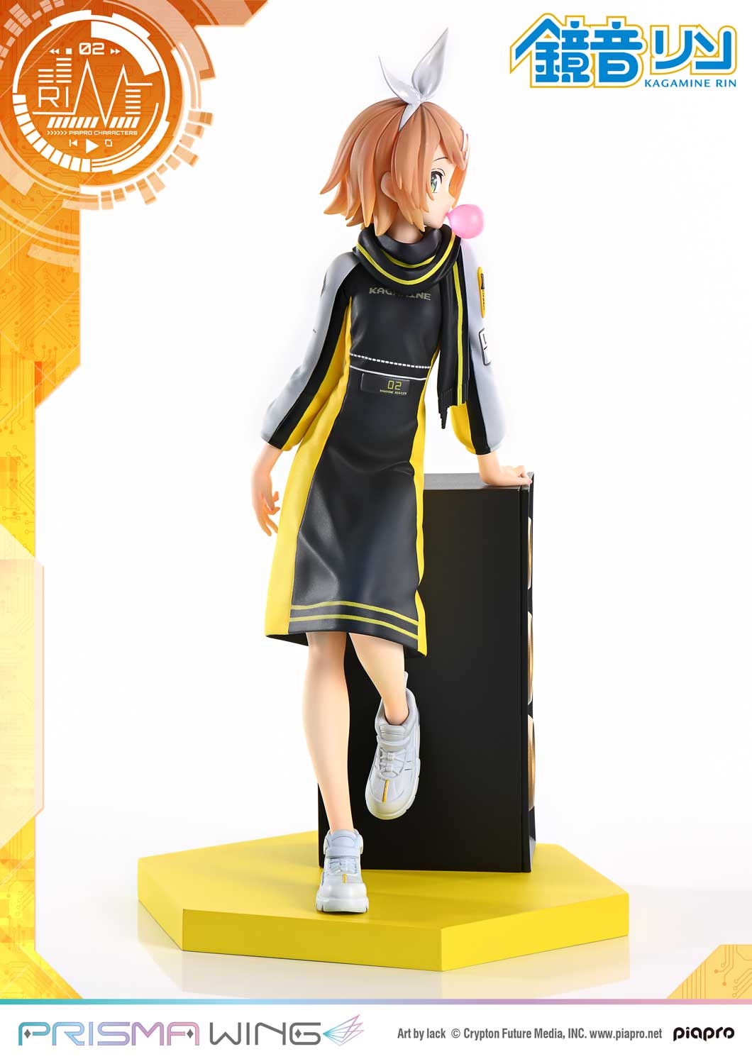 PRISMA WING Piapro Characters Kagamine Rin "Art by lack" 1/7 Scale Pre-Painted Figure