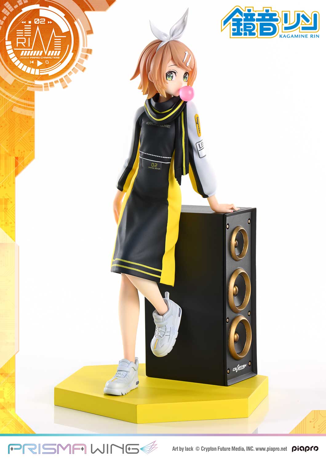 PRISMA WING Piapro Characters Kagamine Rin "Art by lack" 1/7 Scale Pre-Painted Figure