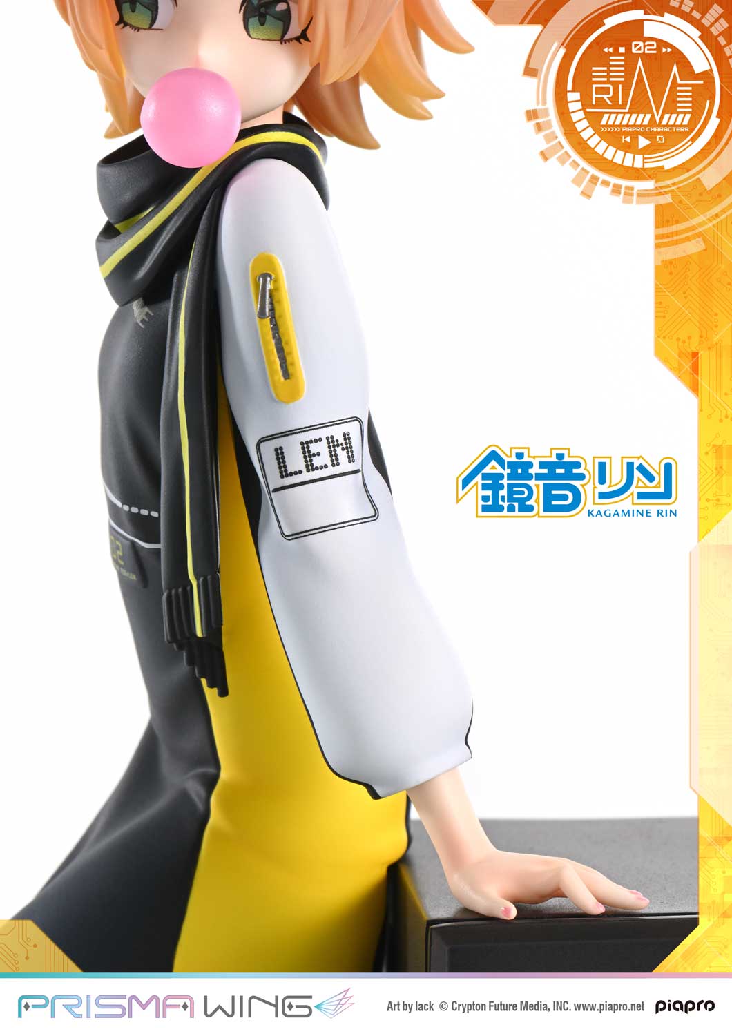 PRISMA WING Piapro Characters Kagamine Rin "Art by lack" 1/7 Scale Pre-Painted Figure