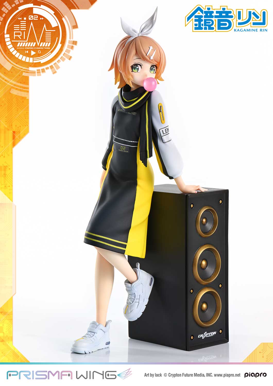 PRISMA WING Piapro Characters Kagamine Rin "Art by lack" 1/7 Scale Pre-Painted Figure