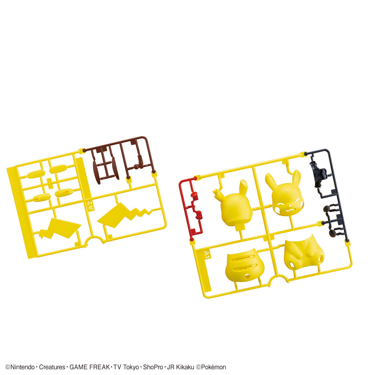 Pokémon Model Kit QUICK!! 16 PIKACHU (SITTING POSE) | 4573102660145