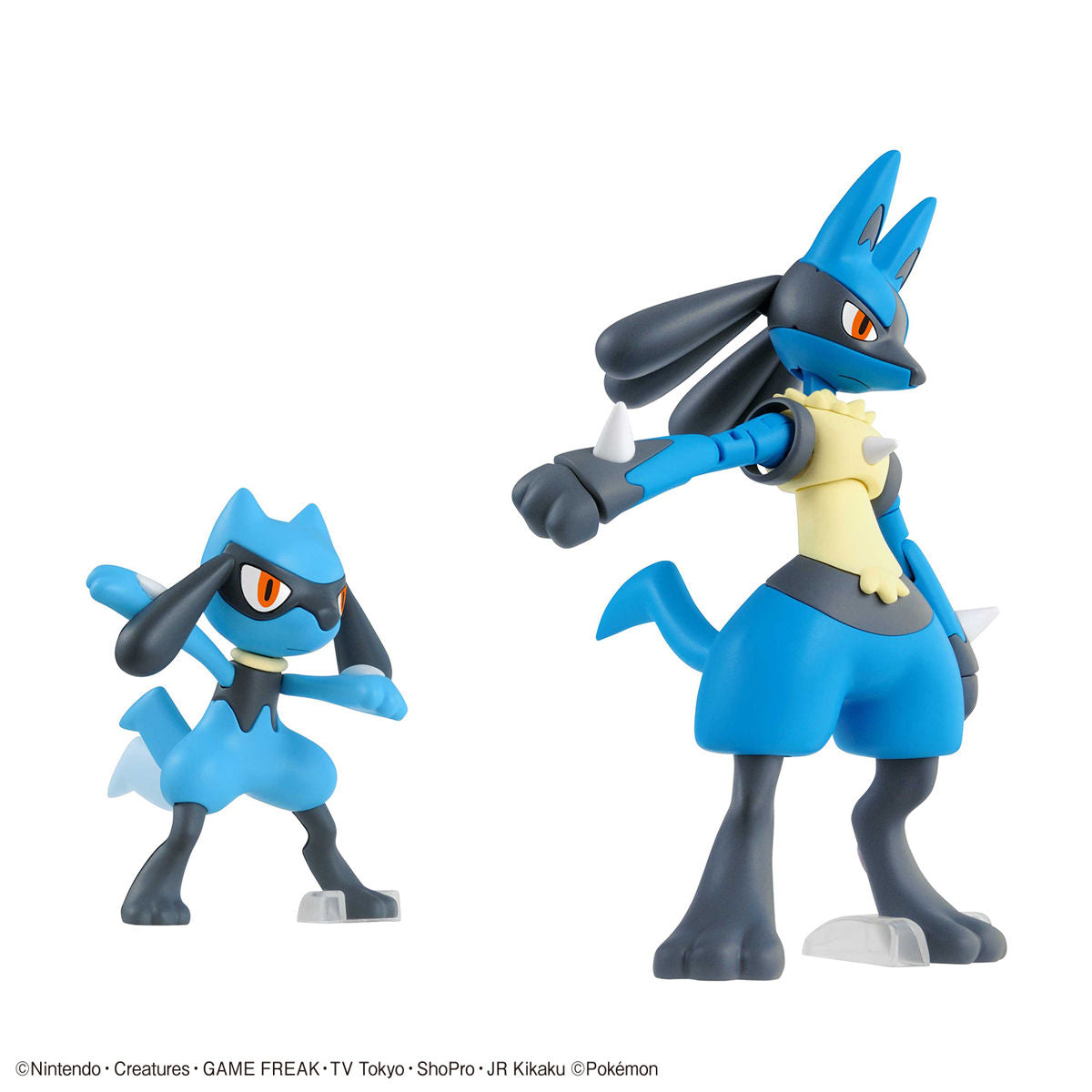 POKEMON MODEL KIT RIOLU & LUCARIO | 4573102608567