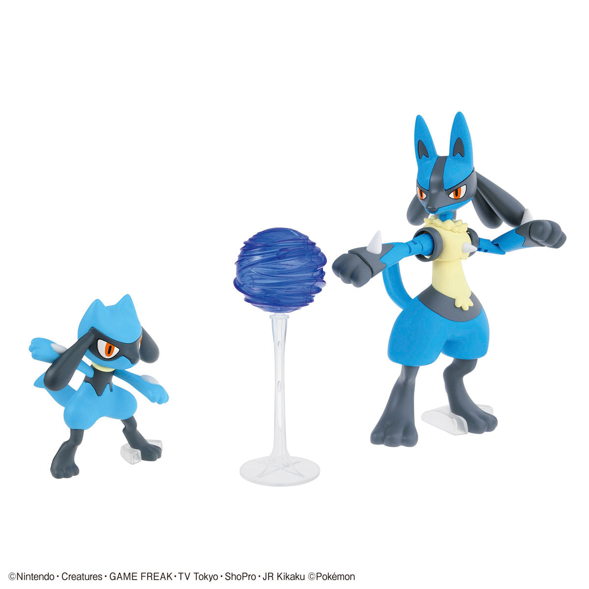 POKEMON MODEL KIT RIOLU & LUCARIO | 4573102608567