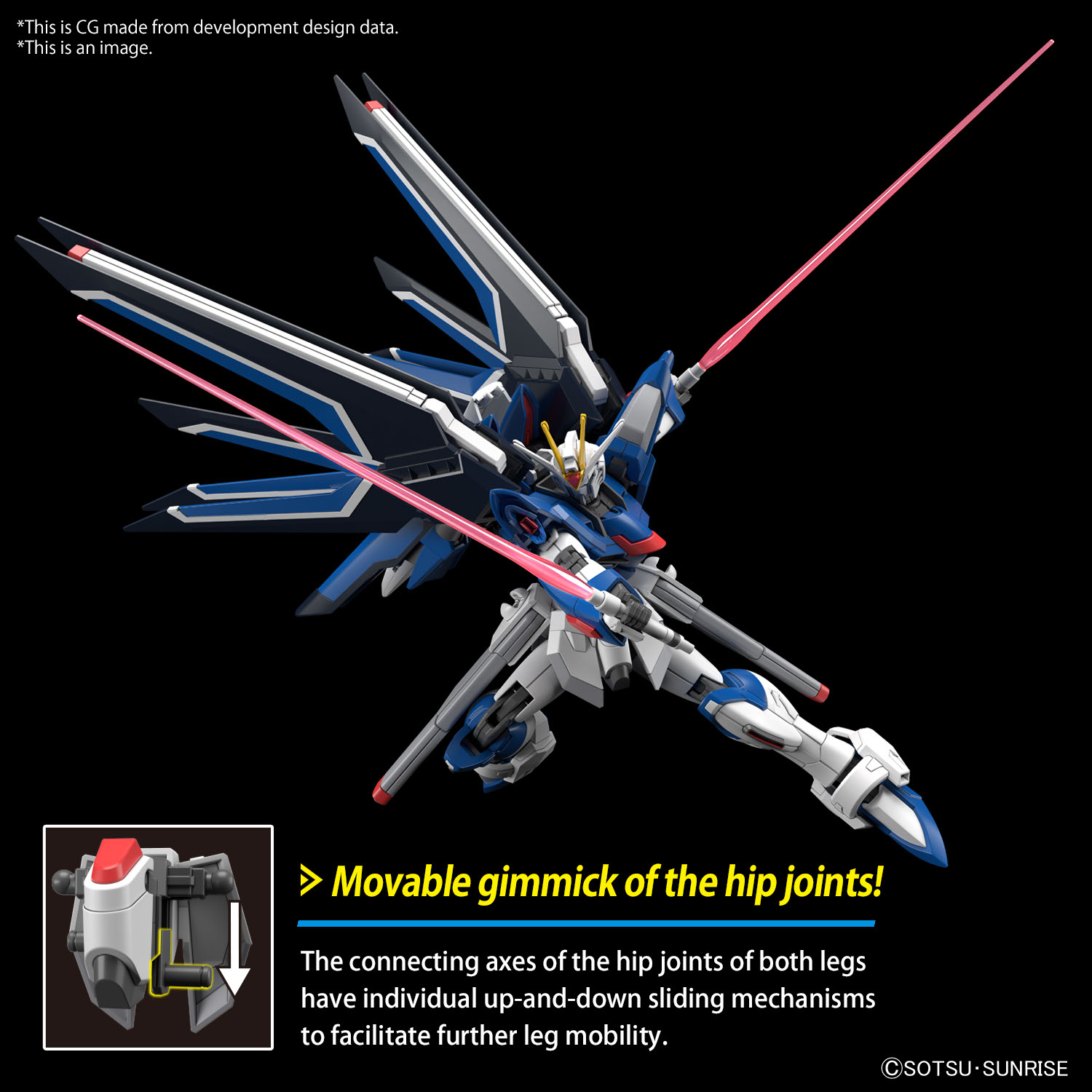 HG 1/144 RISING FREEDOM GUNDAM | 4573102662842