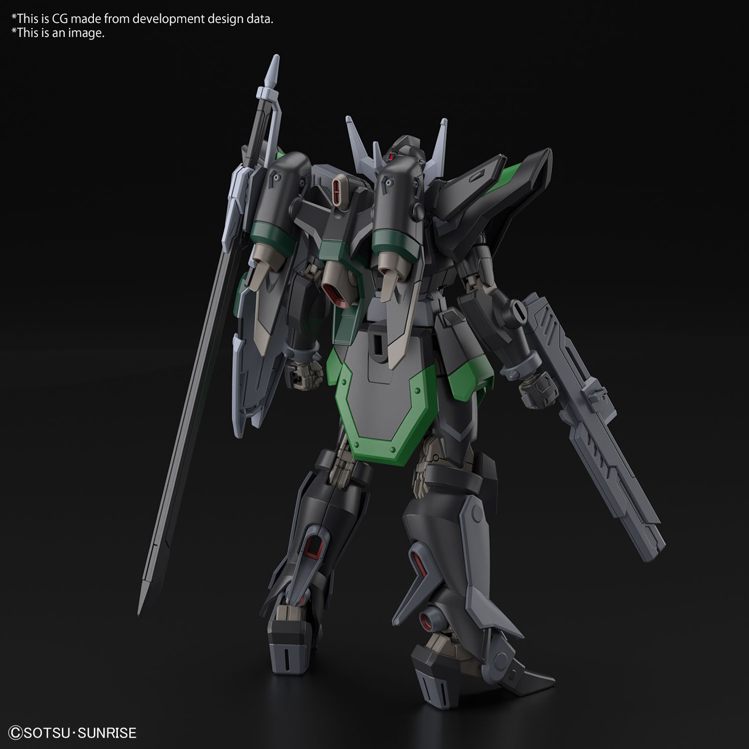 HG 1/144 BLACK KNIGHT SQUAD Rud-ro.A (GRIFFIN ARBALEST CUSTOM) | 4573102663054