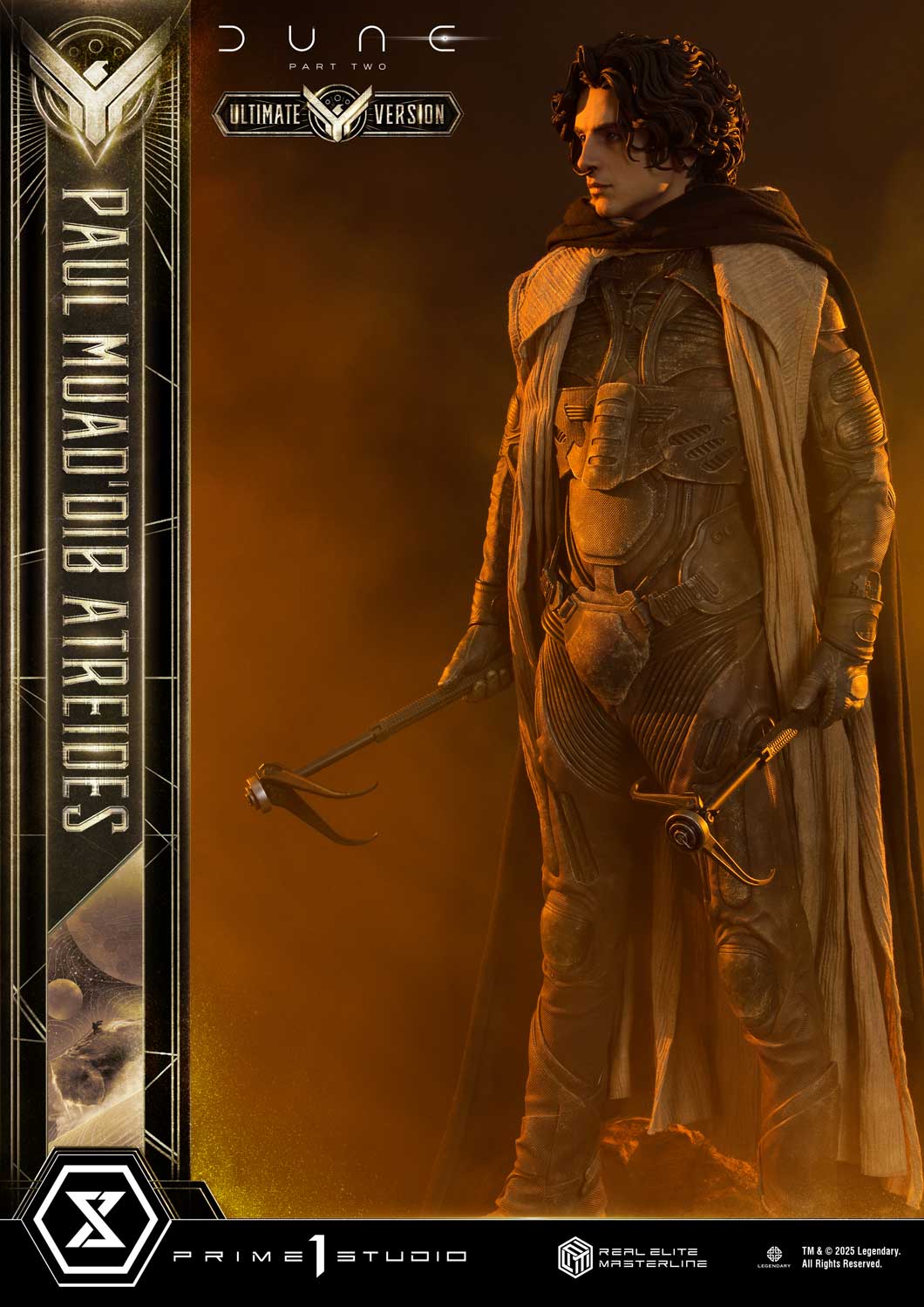Real Elite Masterline Dune: Part Two (Film) Paul Atreides Ultimate Version