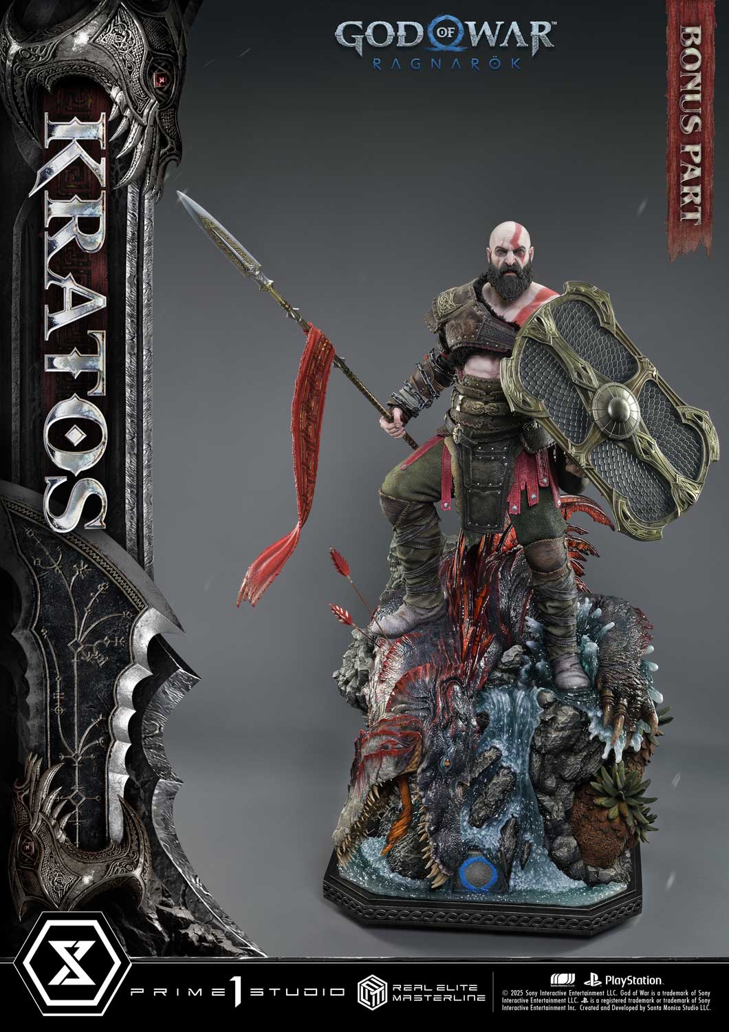 Real Elite Masterline God of War: Ragnarok Kratos Ultimate Version