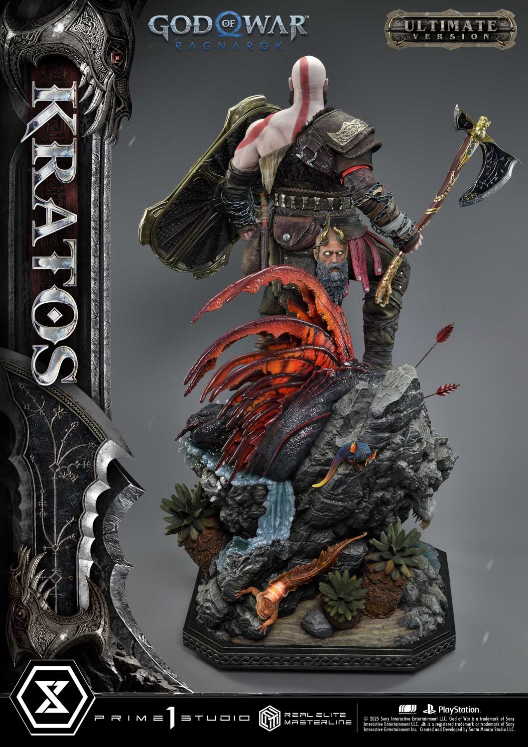 Real Elite Masterline God of War: Ragnarok Kratos Ultimate Version