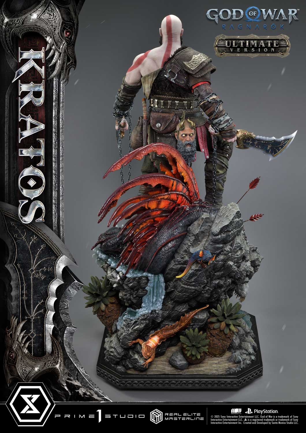 Real Elite Masterline God of War: Ragnarok Kratos Ultimate Version